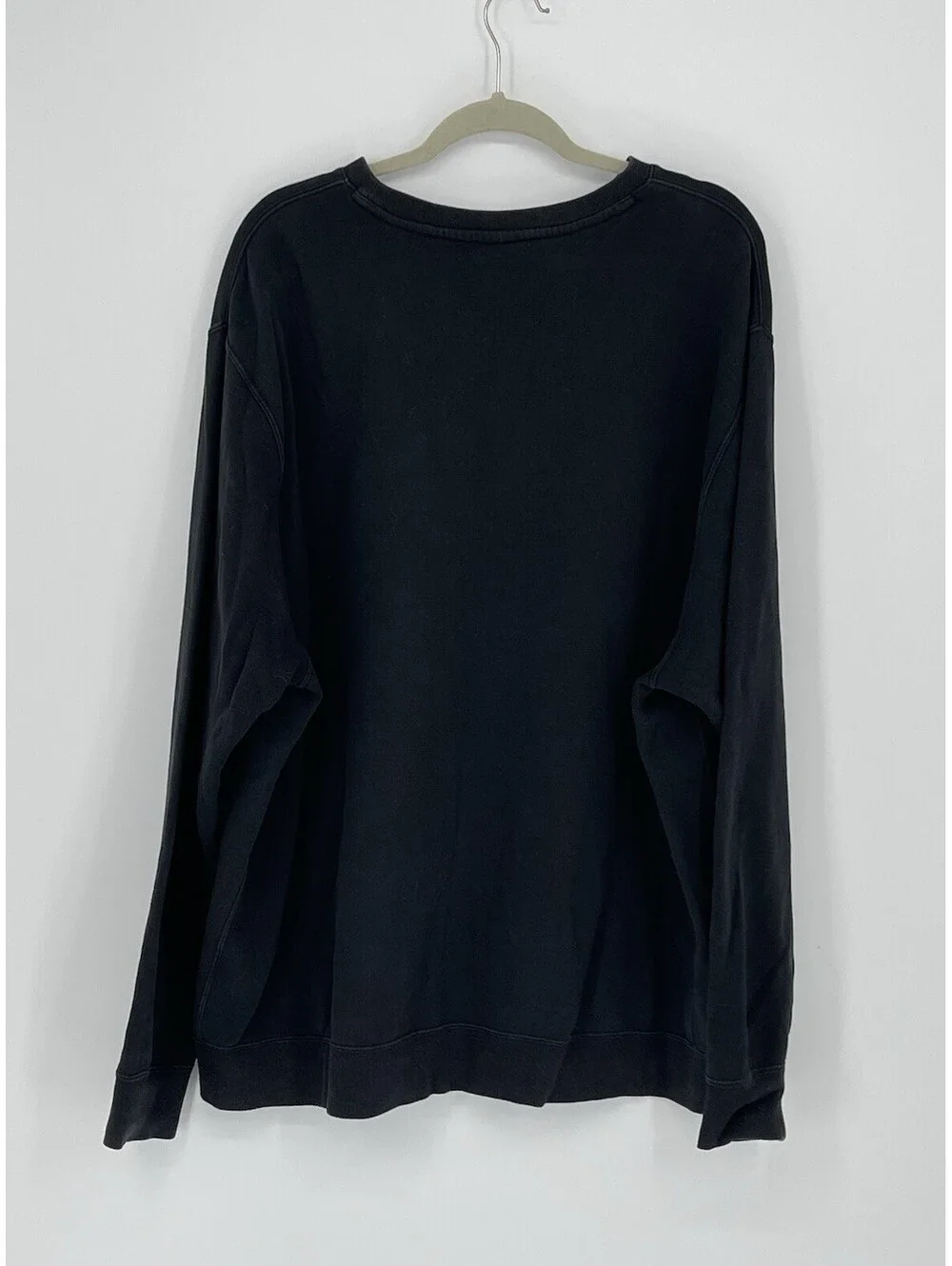 Nike Black Logo Crewneck Sweatshirt XXL Tall Fleece Pullover